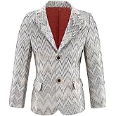 Addneo Boys Blazers Slim Fit Suit Jacket Kids Formal Tuxedo Blazer Outfit for Party School