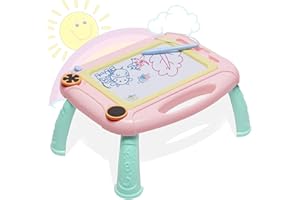 HahaGift Toddler Toy for 1-2 Year Old Girls, Magnetic Drawing Board, Erasable Doodle Board for Kids,Toddler Baby Toys 18 Months to 3 Girls Boys