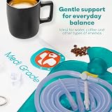 Medi Grade Enema Kit Adults 2 litres Turquoise One Way Valve Hose view 5