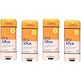 Dry Idea Clear Gel Anti-Perspirant & Deodorant, Advanced Dry, Unscented Hypo-Allergenic, 3.0 Ounce Tubes Packaging May Vary (Pack of 4)