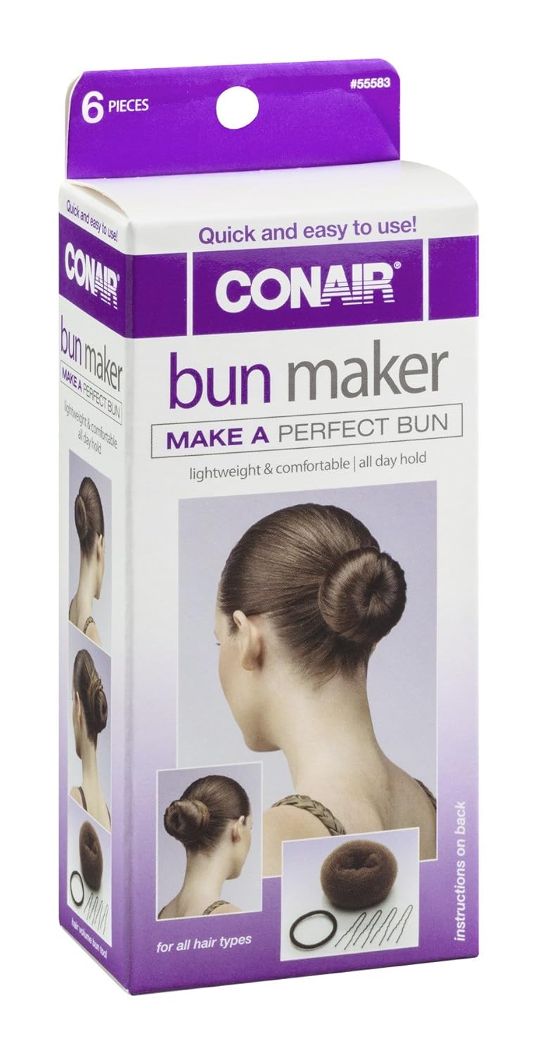 Amazon Com Conair 55583 Bun Making Kit Hair Styling Products