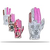 Scale Wear Design Shocker Camo Golf Glove Men's - Premium Cabretta100% Leather, Durable Grip, White and Camo, Adult Men's Golf Gloves, Funny Gag Gift, Left & Right Handed, Small to XXL Sizes