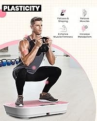 AXEFIT Vibration Plate Exercise Machine - Bluetooth