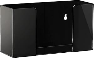 Adir Med Black Acrylic Glove Box Dispenser (1 Box Capacity)