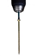 Timber Wolf TW60180 Woodscrews 6.0 x 180mm Box of 25 Zinc Yellow view 3