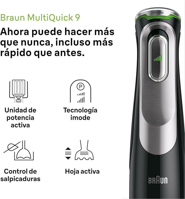 MultiQuick 9 - 1200W Blender Jug 1250ml Preto