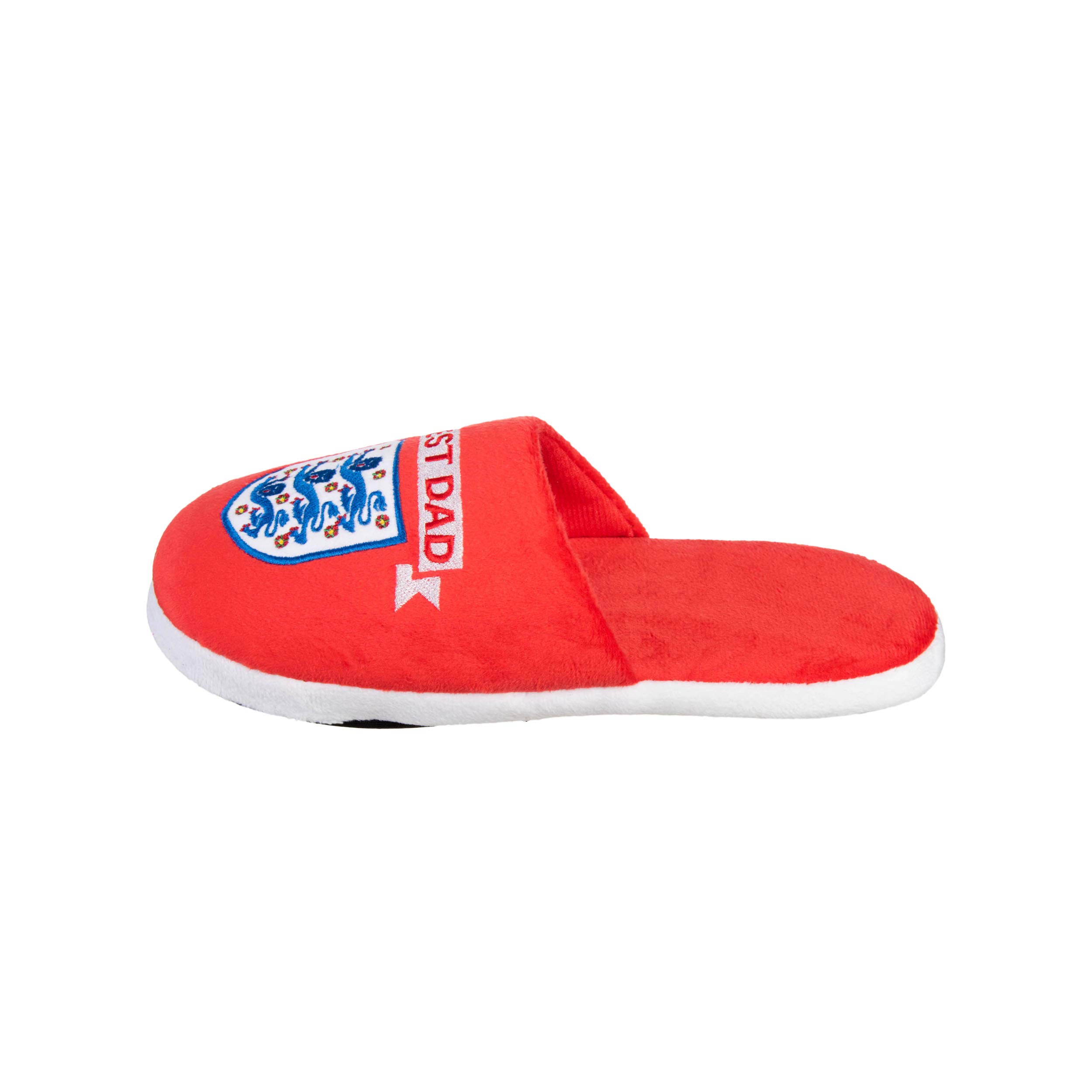 FOCO Officially Licensed Best Dad Football Mule Slippers (England) (8/9 UK)