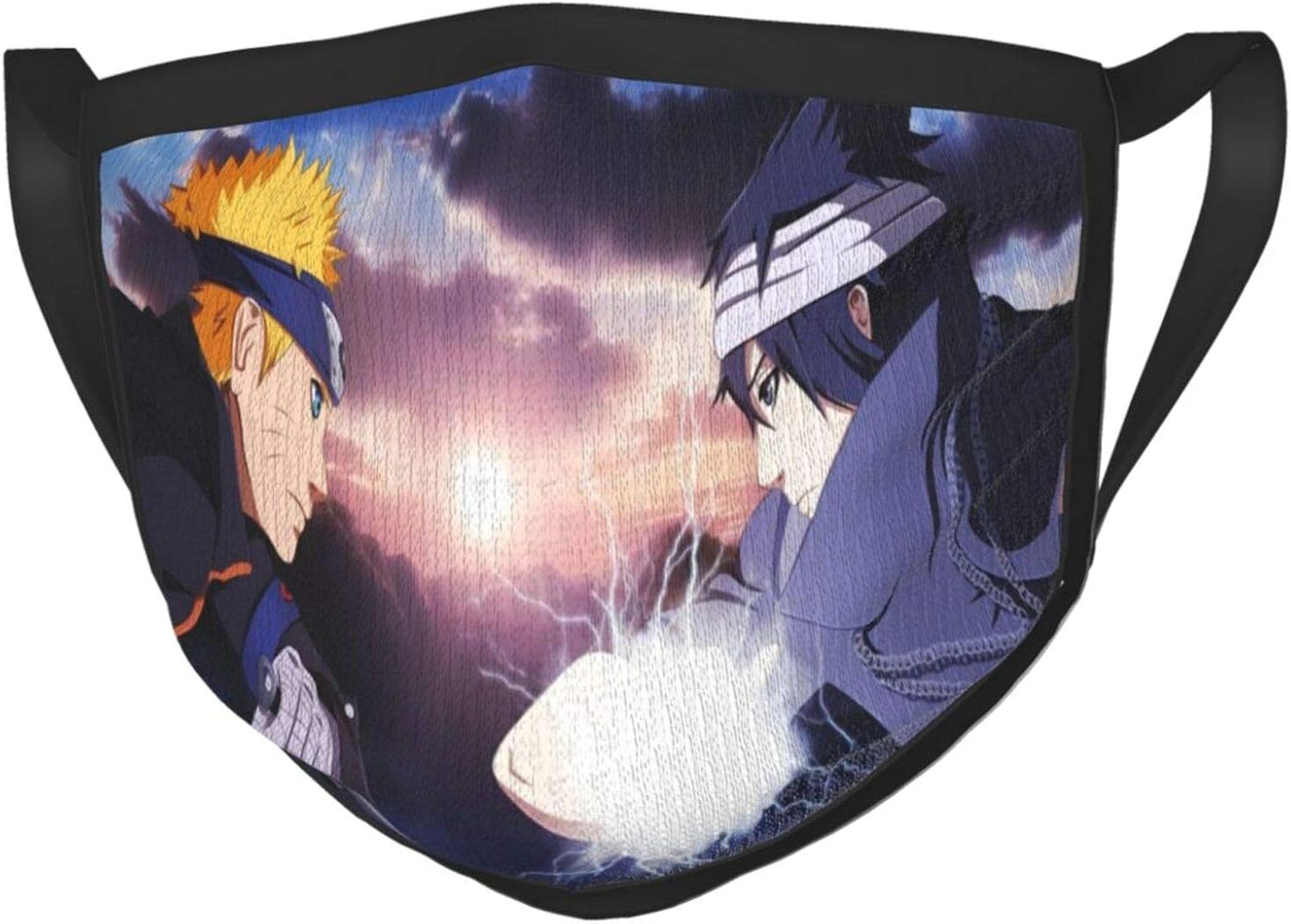 Adults Windproof Balaclava Naruto Uzumaki Sasuke Uchiha Lightning Neck