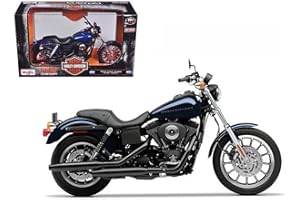 Maisto 2004 Harley Davidson Dyna Super Glide Sport Bike 1/12 Motorcycle Blue