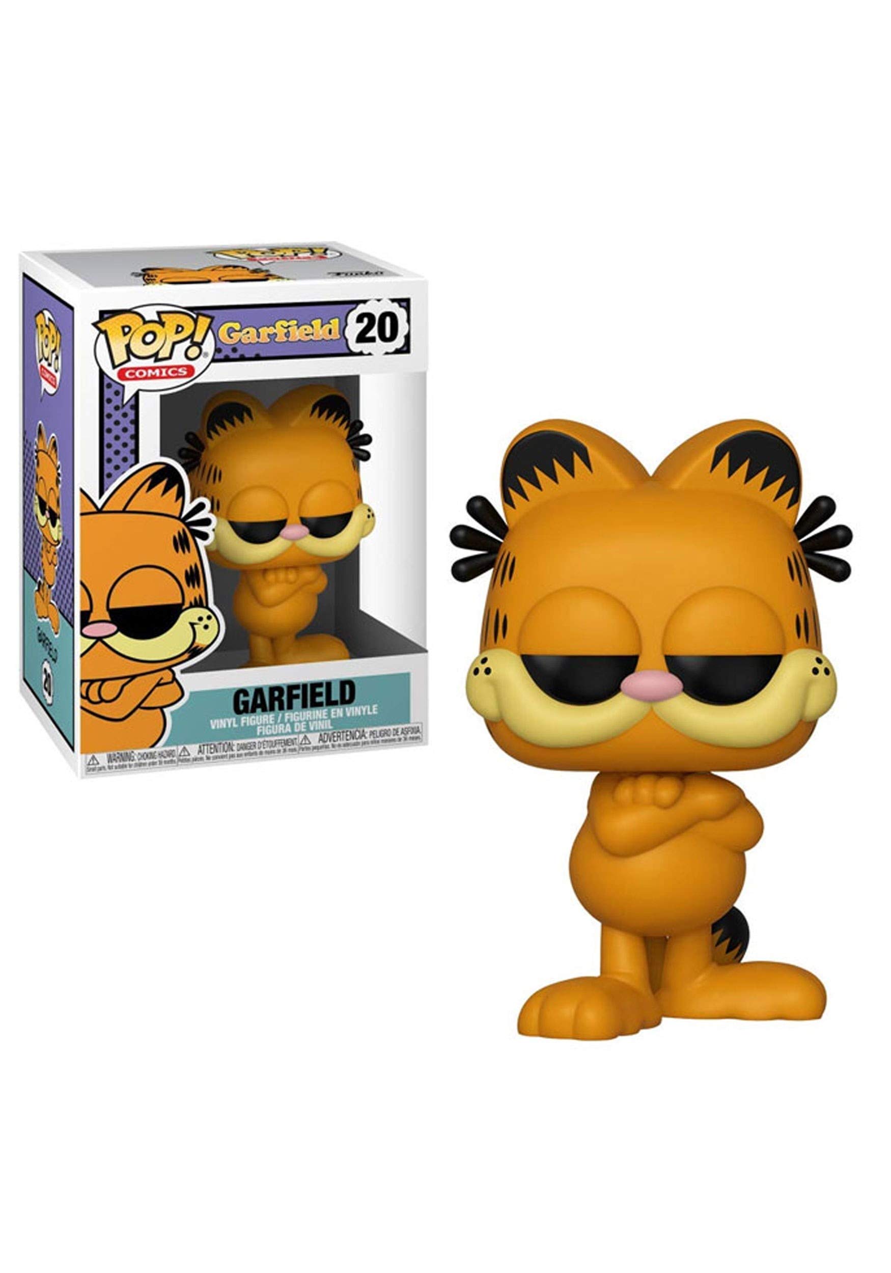 Funko POP! Comics Garfield - Collectable Vinyl Figure - Gift Idea - Official Merchandise - Toys for Kids & Adults - Cartoons Fans - Model Figure for Collectors and Display