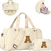 Elilier Travel Duffle Bag Birthday Gifts for Women Girls: Weekender Overnight Bag, Gym Dance Gymnastics bag for Girl Teens, Personalized gifts for women teen girl