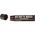 Burt's Bees 100% Natural Tinted Lip Balm, Hibiscus with Shea Butter & Botanical Waxes – 1 Tube