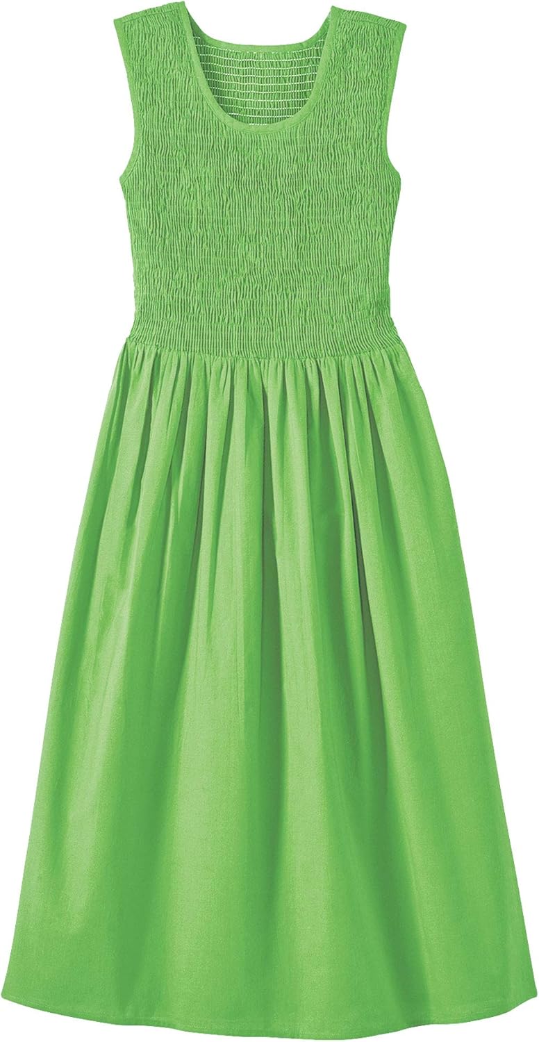 sundress with elastic bodice