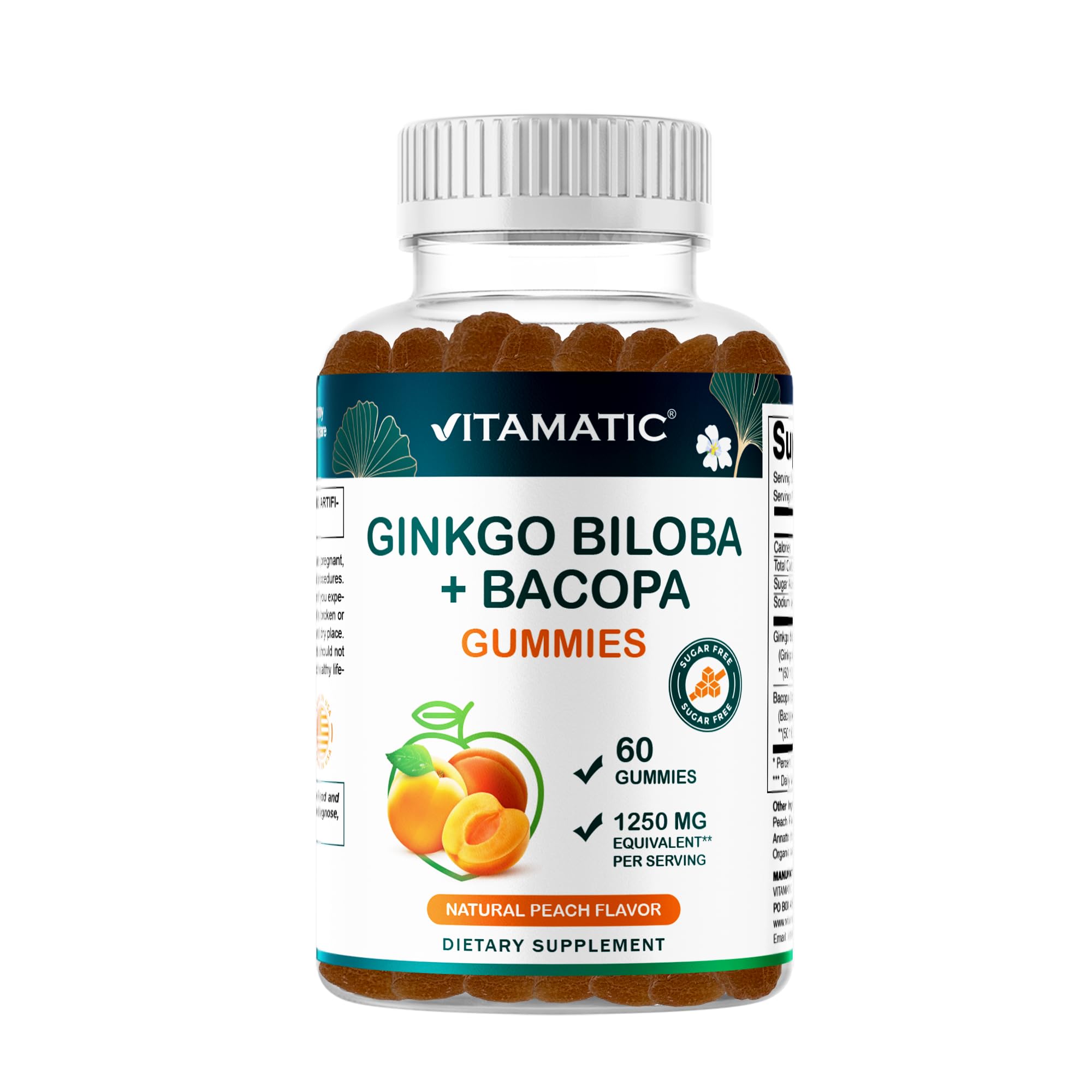 Ginkgo Biloba + Bacopa Gummies