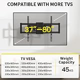 Alphamount TV Wall Bracket Dual Articulating Arms 37-80 Inch 4K Up to 45kg view 2