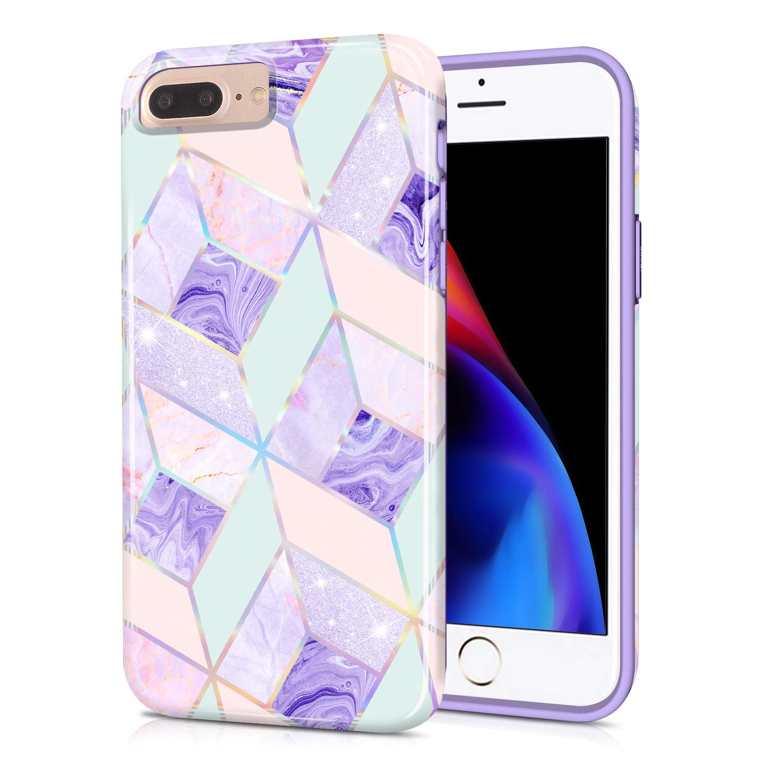 Purple Iphone Cases From Amazon CAOUME IPhone Plus/8 Plus/6 Plus