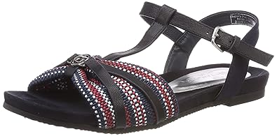 TOM TAILOR Damen 6992210 Riemchensandalen
