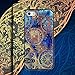 iPhone 5s case,iPhone 5 case,Lizimandu Soft TPU Textured Pattern Case for iPhone 5/5s/iphone se(Blue Flower)