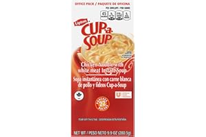 Lipton Chicken Noodle Cup-A-Soup - Low Calorie - Cup - 1 Serving Cup - 0.45 oz - 22/Box