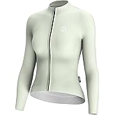 INBIKE Cycling Jersey Women Long Sleeve, Breathable Bike Shirts with Pockets, Bicycle Clothing for Road Biking Riding