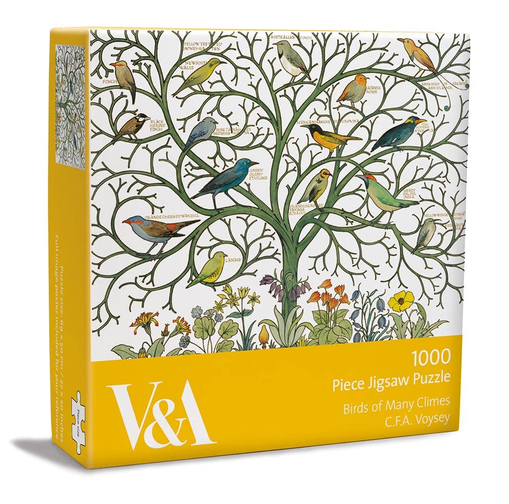 V&A Museum Voysey Birds 1000 Piece Jigsaw Puzzle