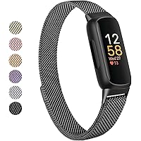 Amazon.com: Vanjua Metal Band Compatible with Fitbit Luxe