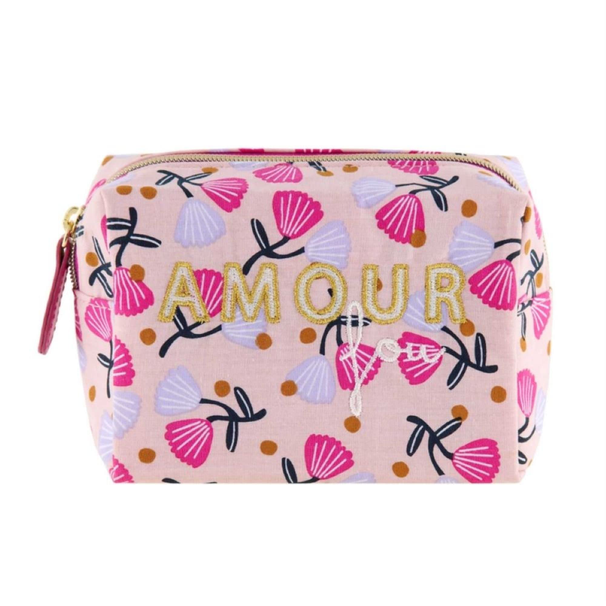 Derrière la Porte Cotie Fou Love Pencil Case, Multicolored, Toiletry Bag