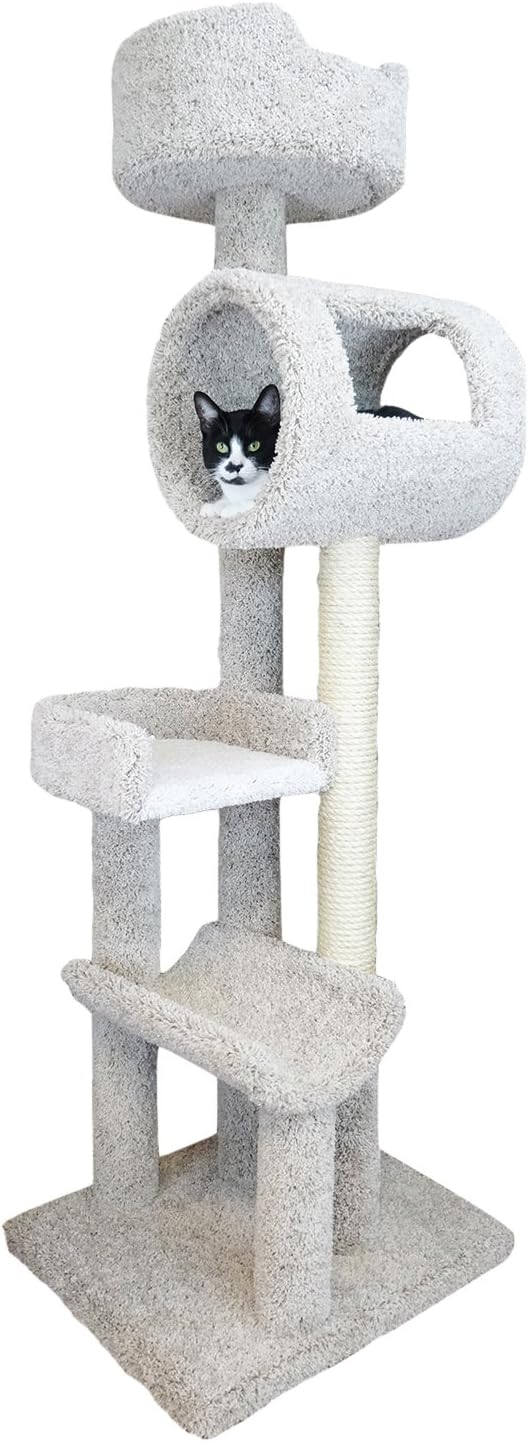 New Cat Condos 190171-Neutral Activity Tree, Large, Neutral
