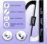 Wendy Lashes Individual Lashes D Curl Cluster Kit 12-16mm 0.07mm DIY view 5