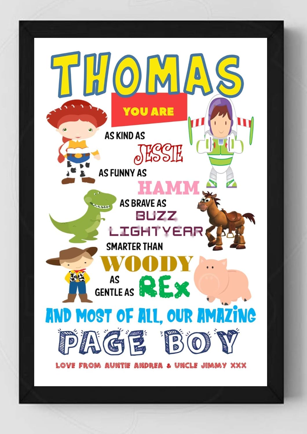 personalised toy boy