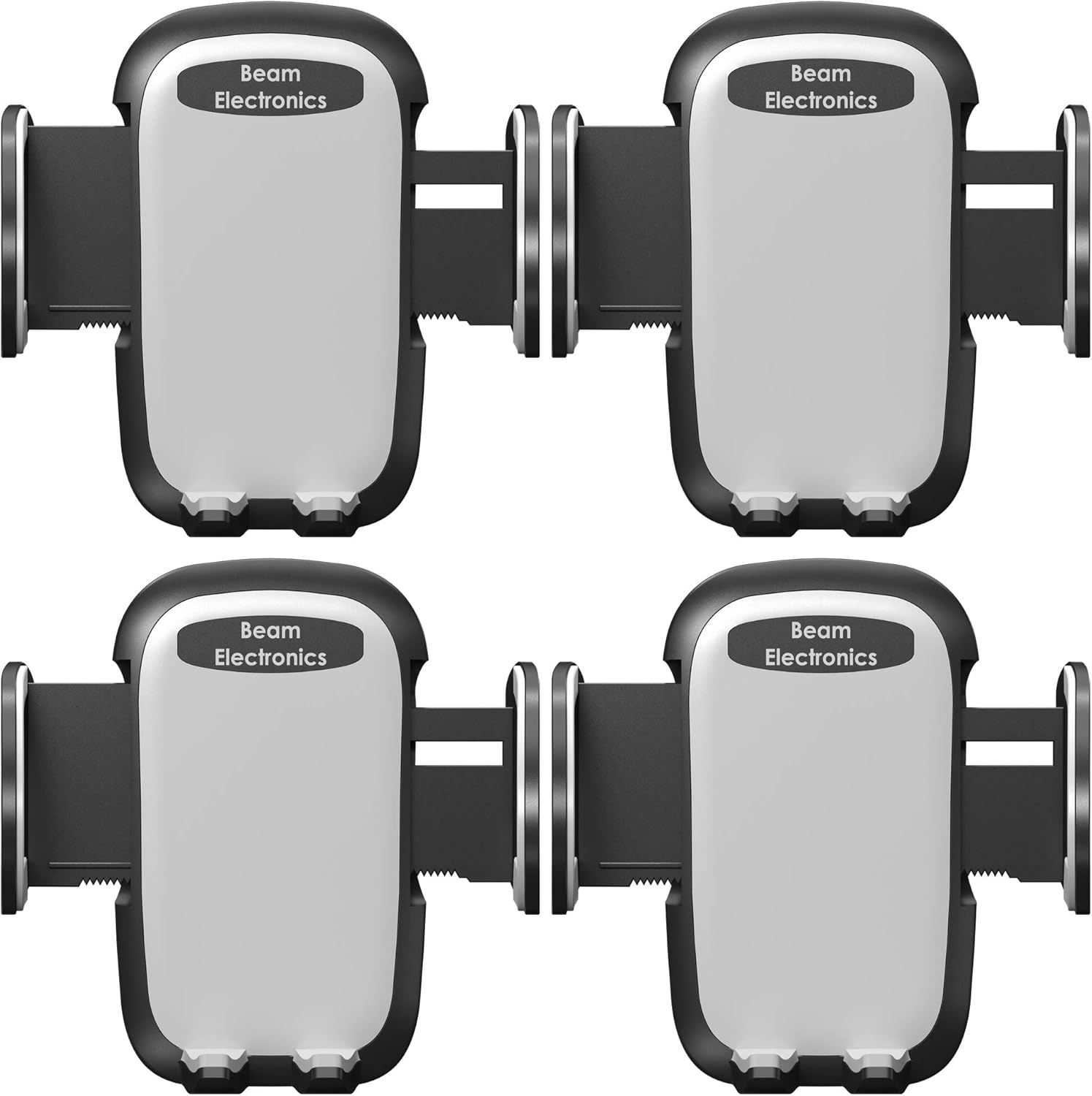 Beam Electronics (4 PACK) Universal Smartphone Car Air Vent