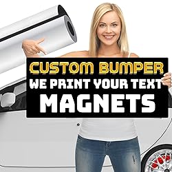 Custom Magnetic Bumper ❚ Design Your Own Custom