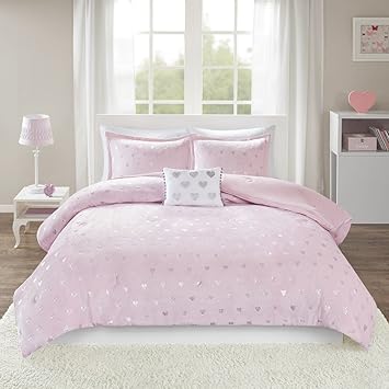 Reversible Full Size Hot Pink Comforter Room Essentials With 2