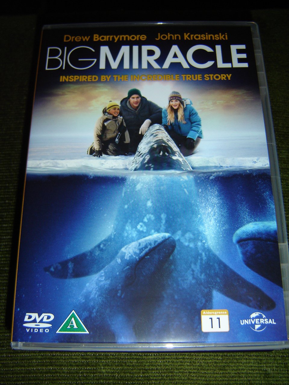 Big Miracle [DVD Region 2 PAL] Audio: English, French, German / Subtitles: Swedish, Danish, Norwegian, ...