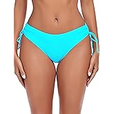 Ocean Blues Women's Full Coverage Swim Bottom Tie Sides Bikini Bottom