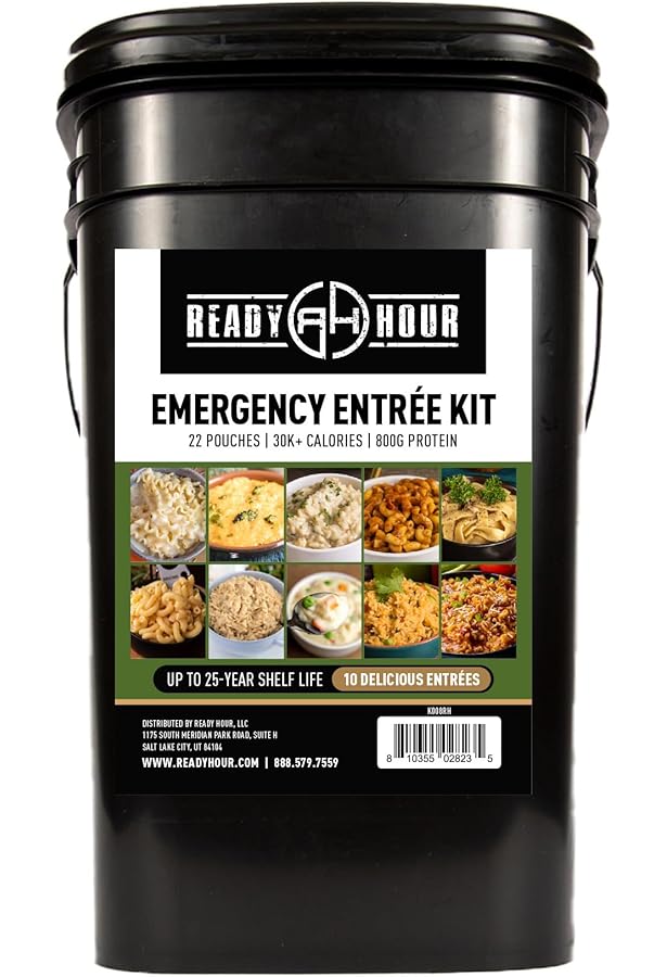 Amazon.com: READY HOUR 4-Week Emergency Food Supply - 284 Servings