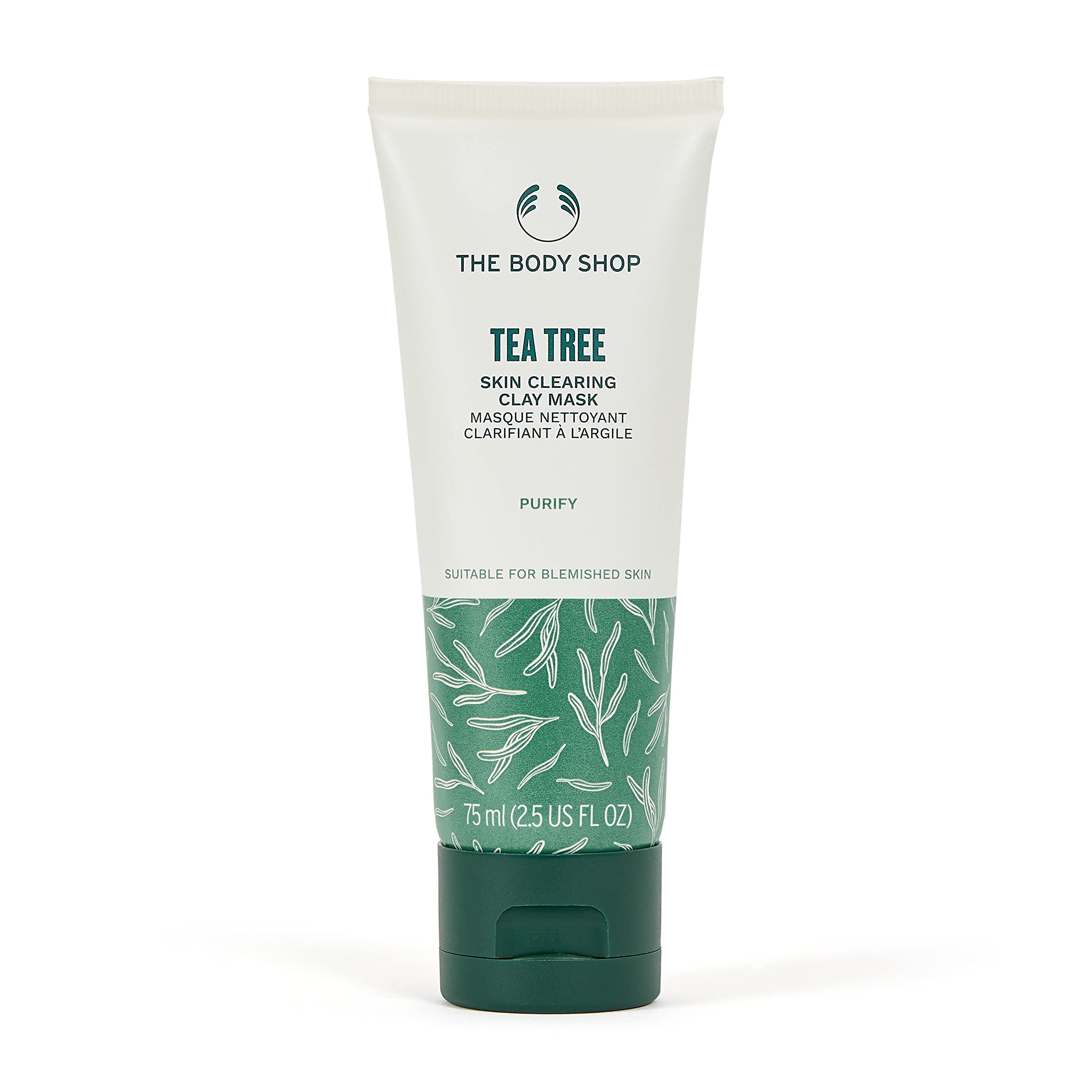 The Body Shop Tea Tree Face Mask FOR BLEMISHED SKIN, Skin Clearing Mask 75 ML