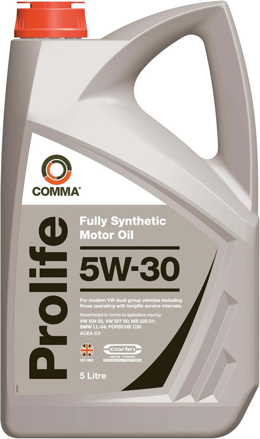 Comma PRO5L 5L Prolife Fully Synthetic 5W30 Motor Oil: Amazon.co.uk ...