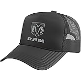 Ram Trucks Grey Logo Trucker Hat with Adjustable Mesh Back