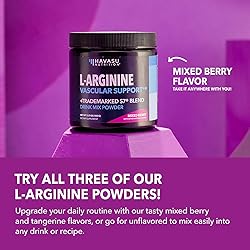 L-Arginine Powder - Nitric Oxide Supplement for Men