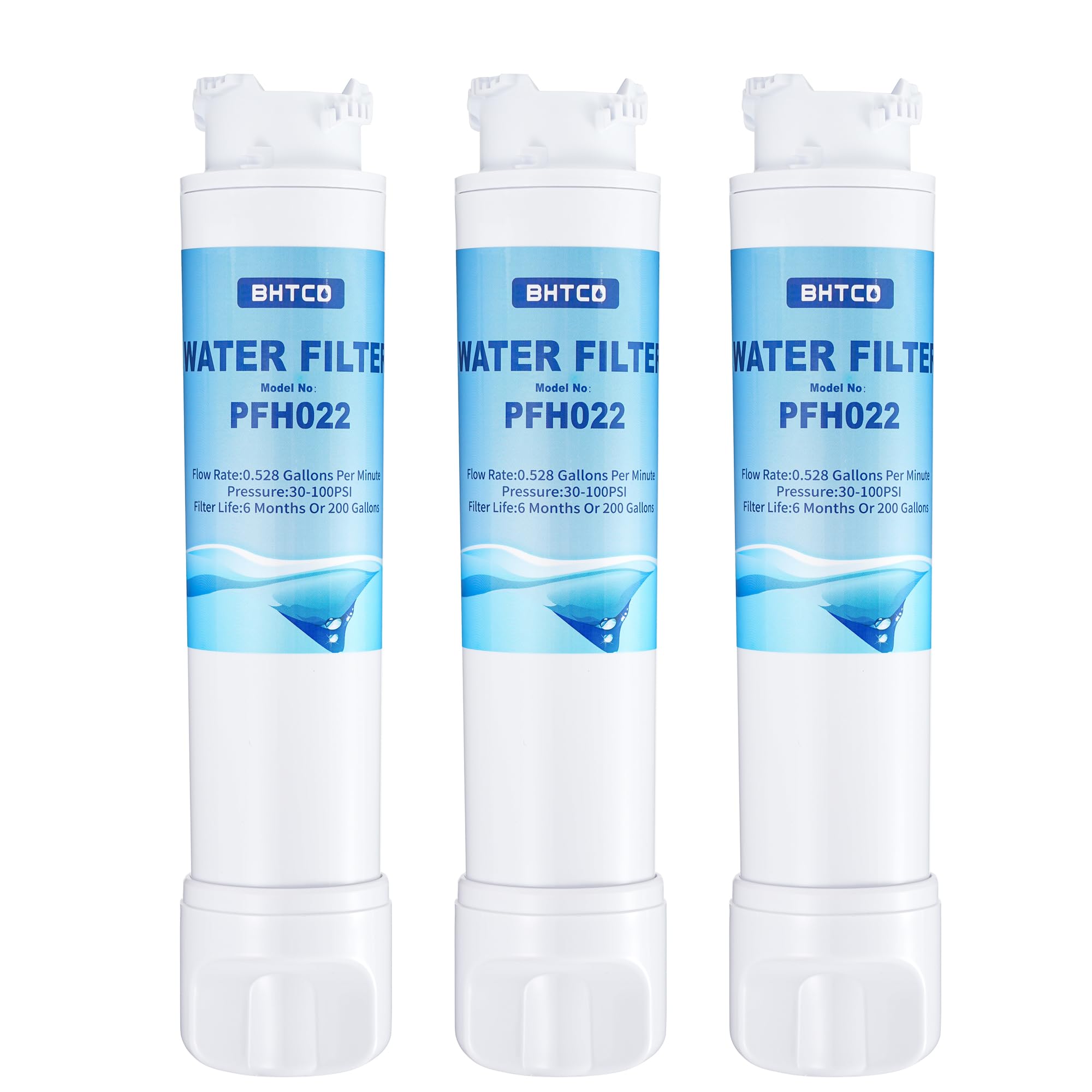 Photo 1 of Refrigerator Water Filter FG4H2272UF, LFHB2751TF, FGSS2635TF, FFHB2750TS, LGHX2636TF, LGHB2869TF for Frigidaire Model Replacement - NSF Certified-3Pack