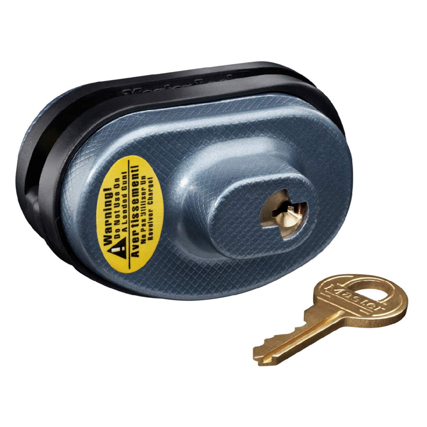 Master Lock Steel and Zinc Keyed Padlock for Guns