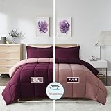 HIG 3 Piece Plum Reversible Duvet King 240x220 OEKO-TEX 10.5 Tog view 5