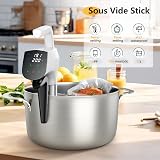 Biebuxo WiFi Sous Vide Machine 850W Precision Cooker 12L Timer Control view 2