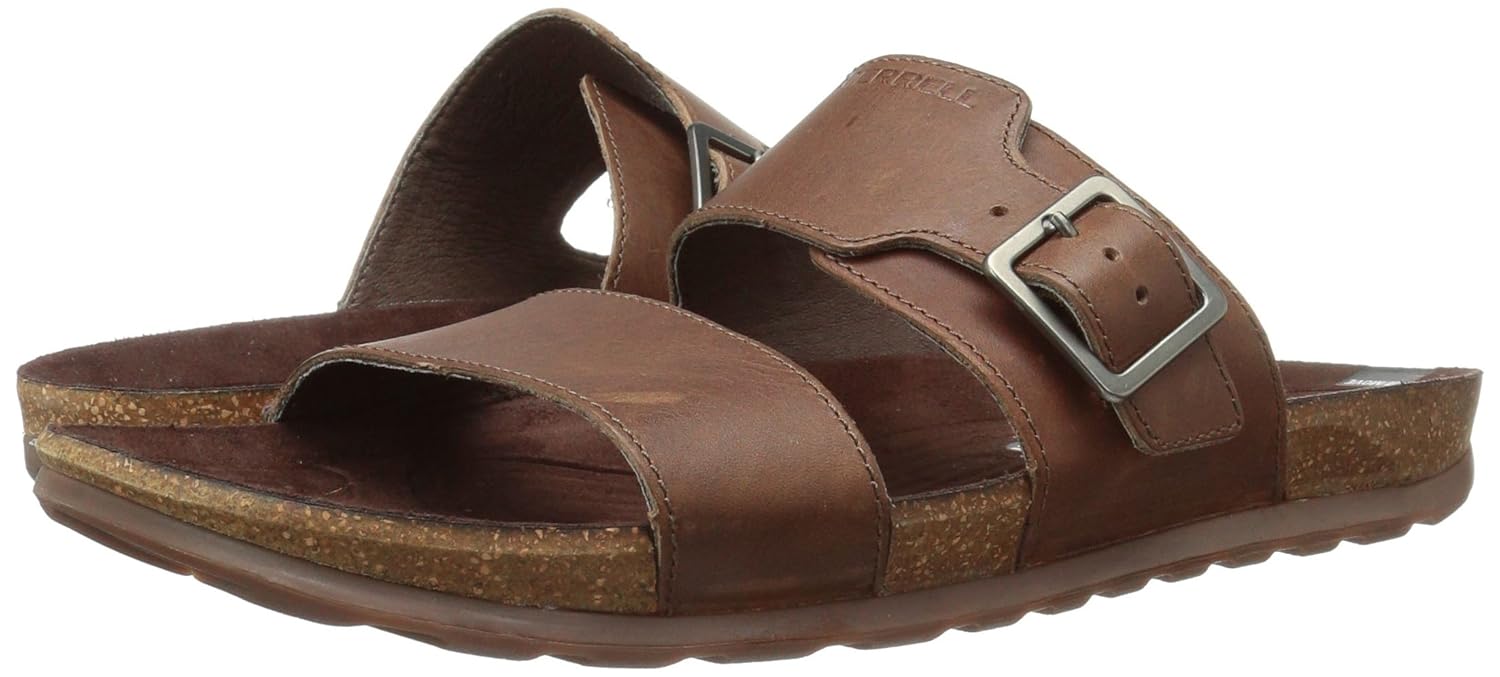 merrell downtown slide buckle sandals