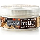 Cuccio Naturalé Butter Blend Vanilla Bean & Sugar - Non-Greasy Lotion for Hand, Body & Feet - Comforting/De-stressing - Paraben/Cruelty Free, Natural Ingredients & Plant Based Preservatives, White, 8 Fl Oz (Pack of 1)