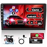 Fuluku【8 Core 4+64GB】 9 Inch Android Double Din