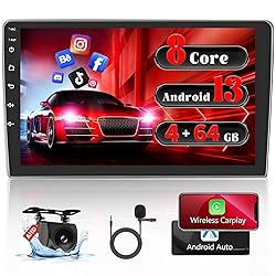 Fuluku【8 Core 4+64GB】 9 Inch Android Double Din