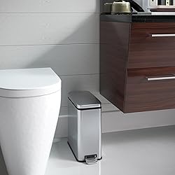 iTouchless 1.32 Gallon SoftStep 2.0 Bathroom Trash