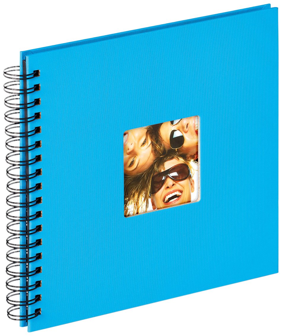 walther design SA-108-U Photo album Fun, 26x25 cm, oceanblue